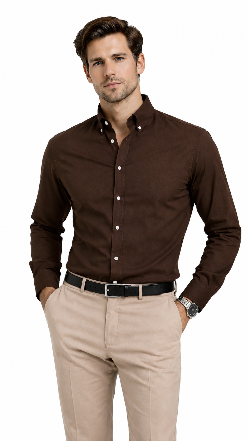 CAMICIA IN FILO DI SCOZIA