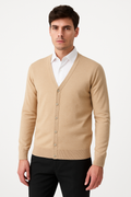 CARDIGAN SEI BOTTONI MANICA LUNGA