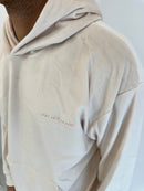 FELPA CON CAPPUCCIO IN CINIGLIA