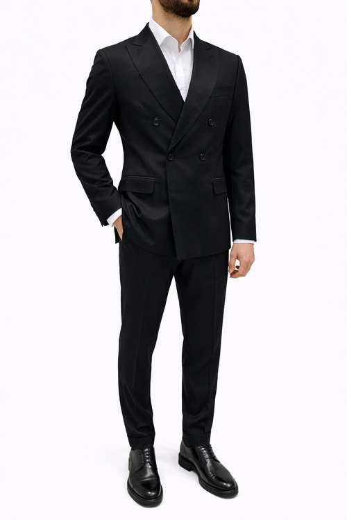 ABITO DOPPIOPETTO NERO