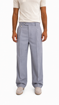 PANTALONE BAGGY FIT GRIGIO