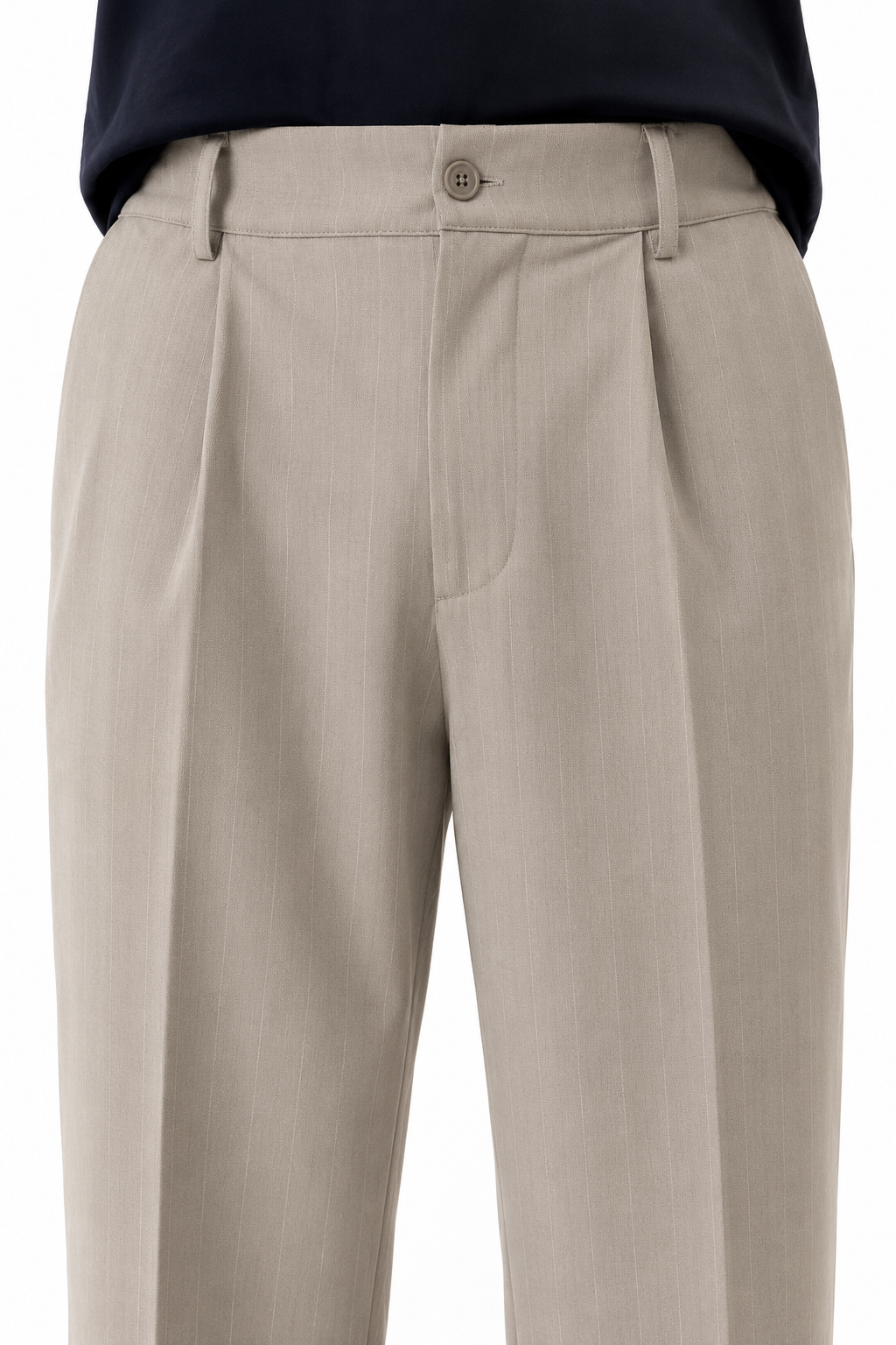 PANTALONE BECKHAM  BEIGE GESSATO