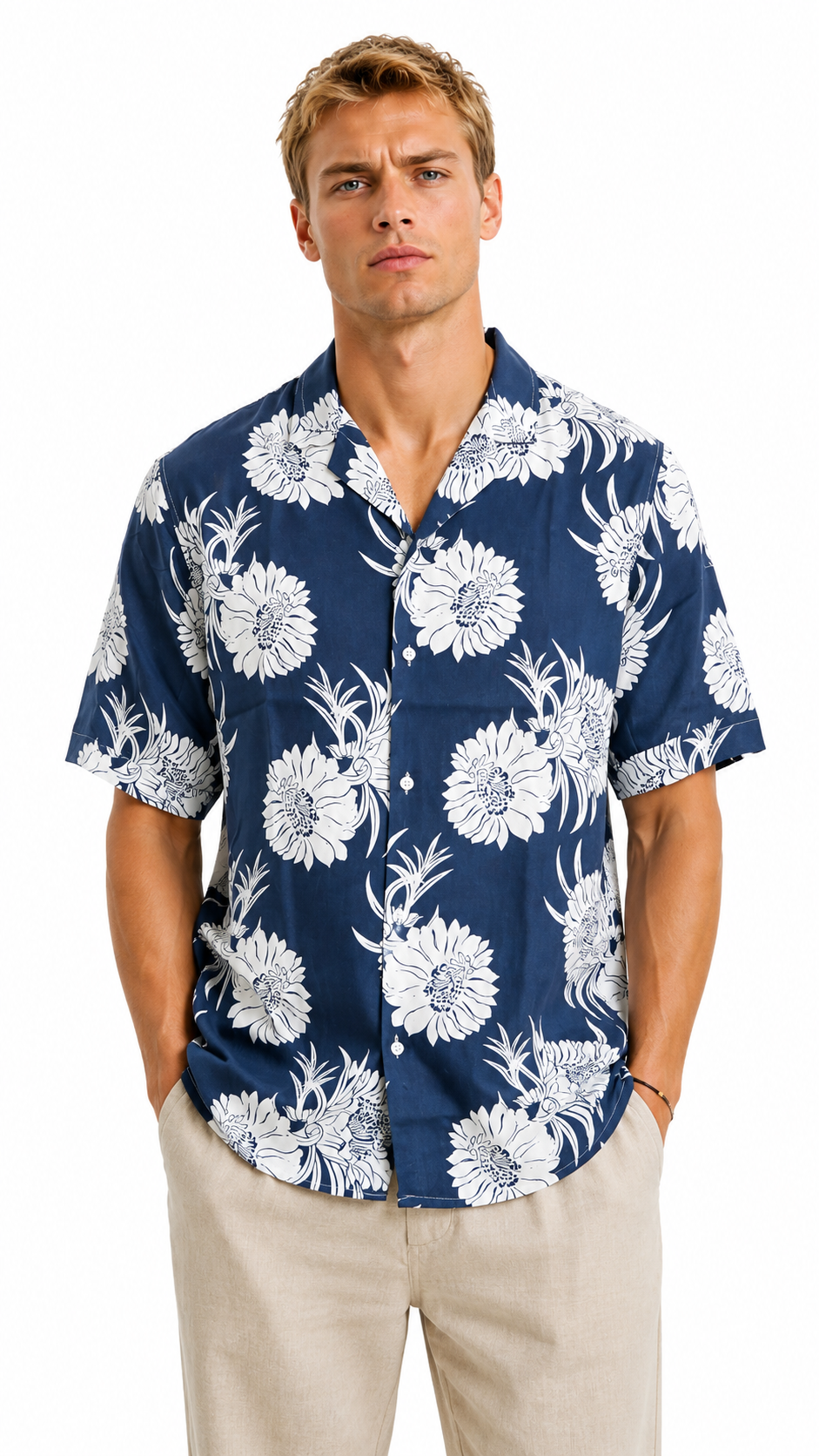 CAMICIA BLU MEDITERRANEO