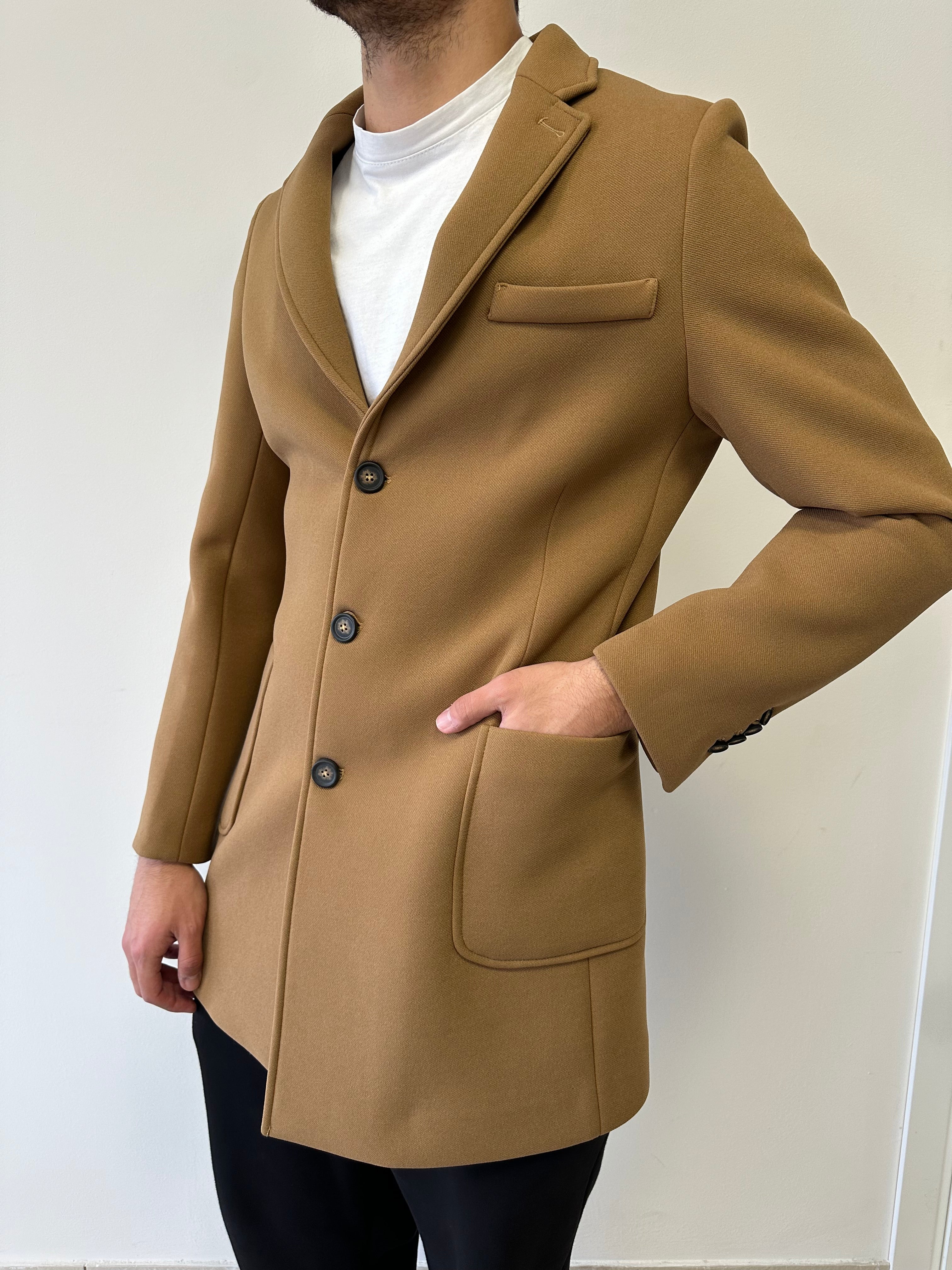 CAPPOTTO MONOPETTO ELASTICIZZATO