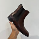 Scarpa beatles in vera pelle