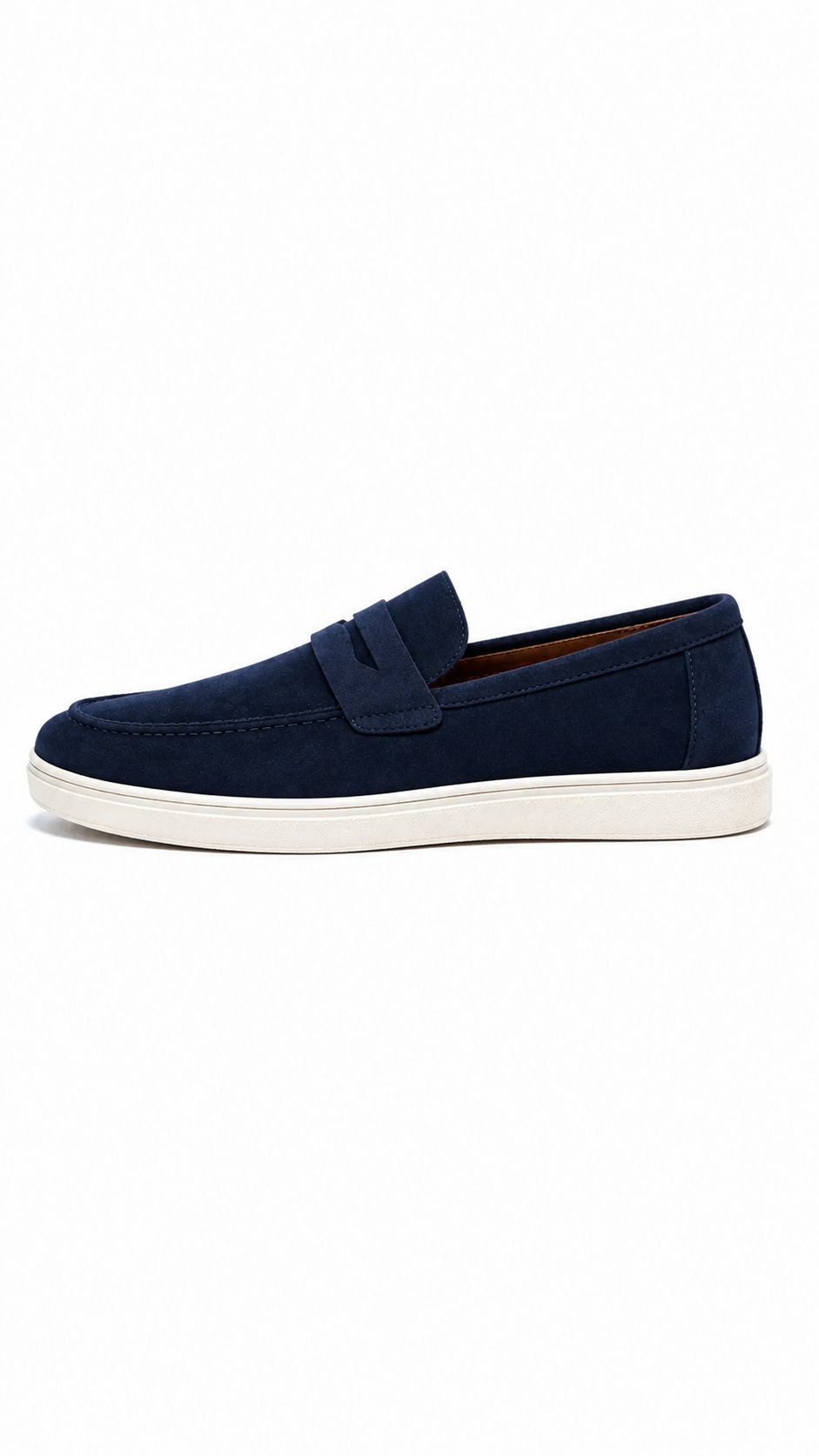 COLLEGE BALI IN CAMOSCIO BLU