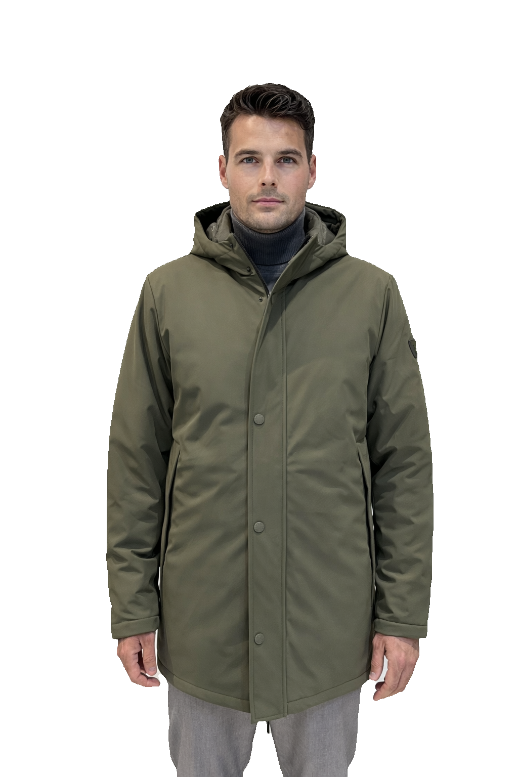 PARKA CON ZIP E BOTTONI CALAMITA
