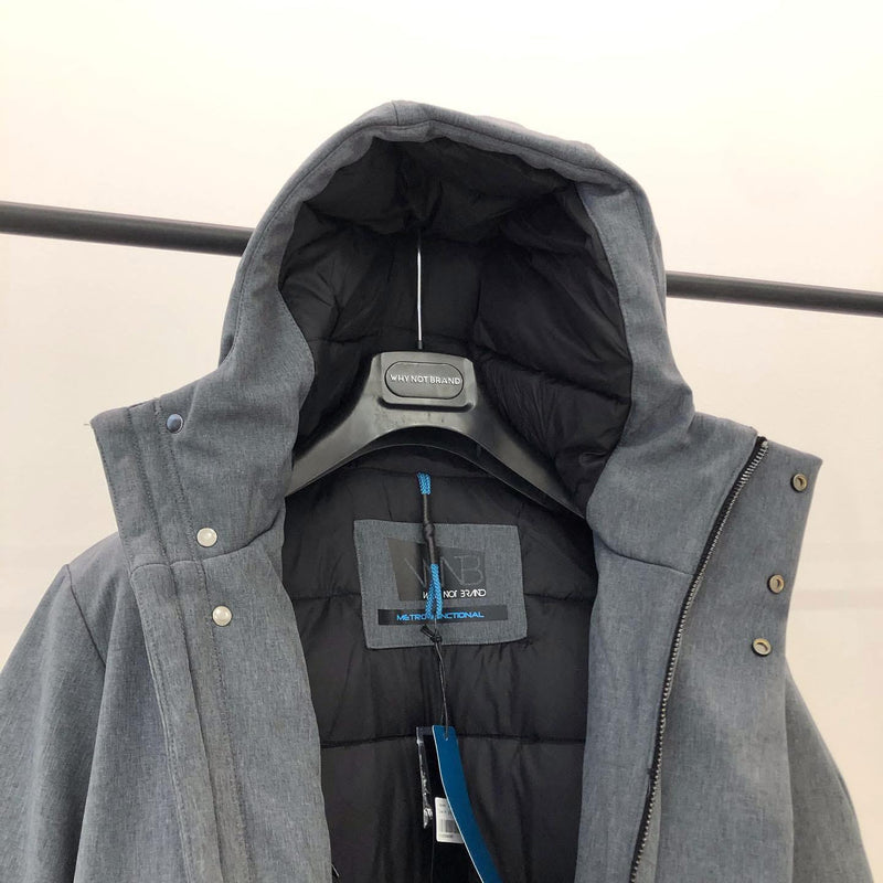 PARKA CAPPOTTO IMBOTTITO CON CAPPUCCIO
