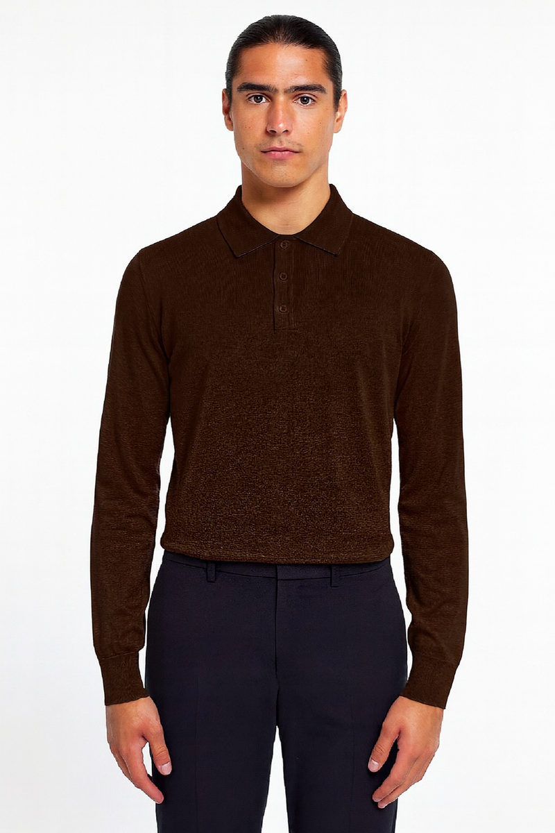 Polo manica lunga