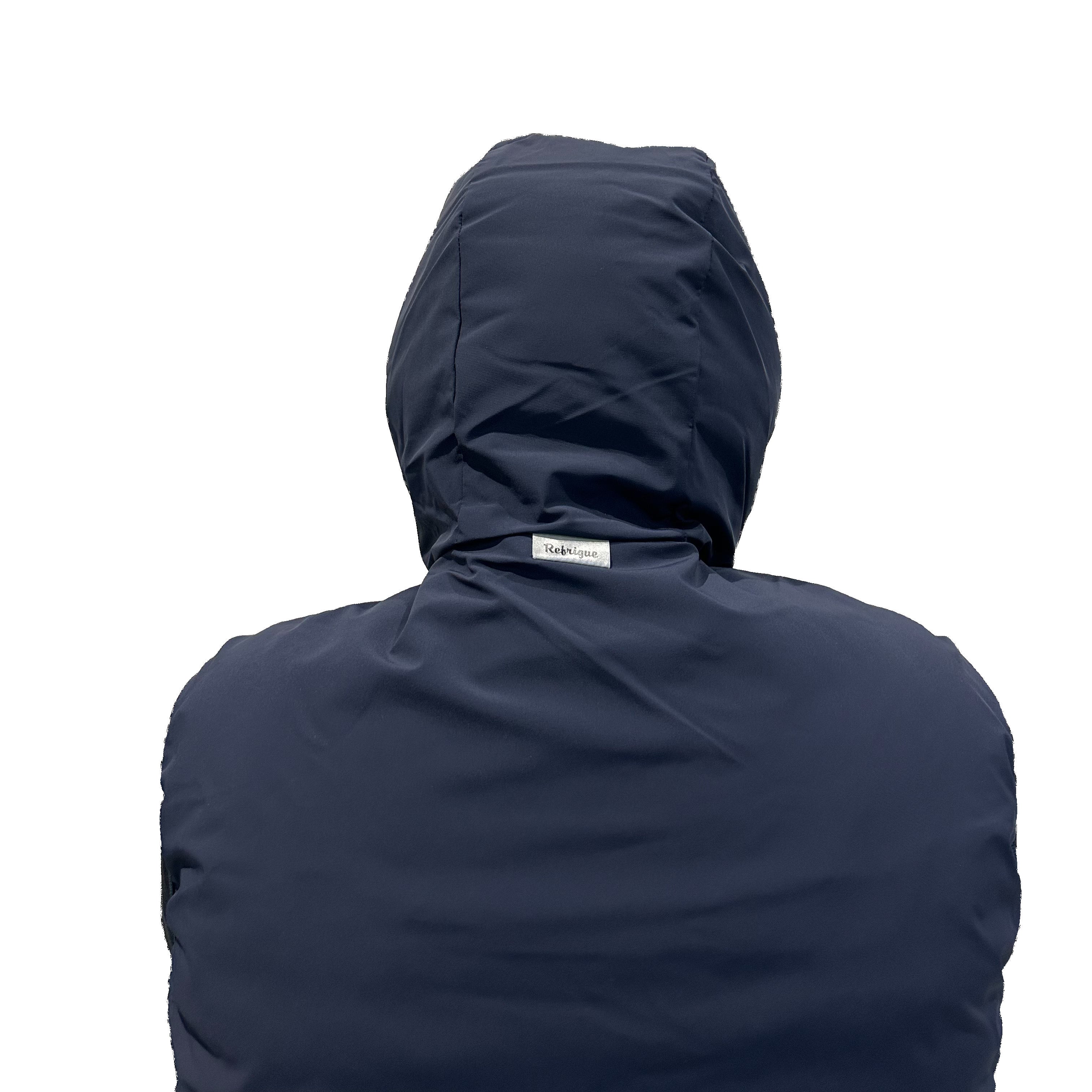 SMANICATO REVERSIBILE REFRIGUE CON CAPPUCCIO