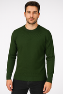 Maglione girocollo manica lunga