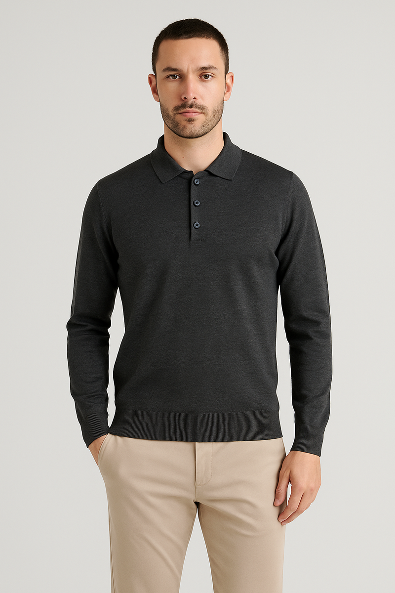 Polo manica lunga