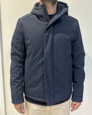 Parka corto con cappuccio