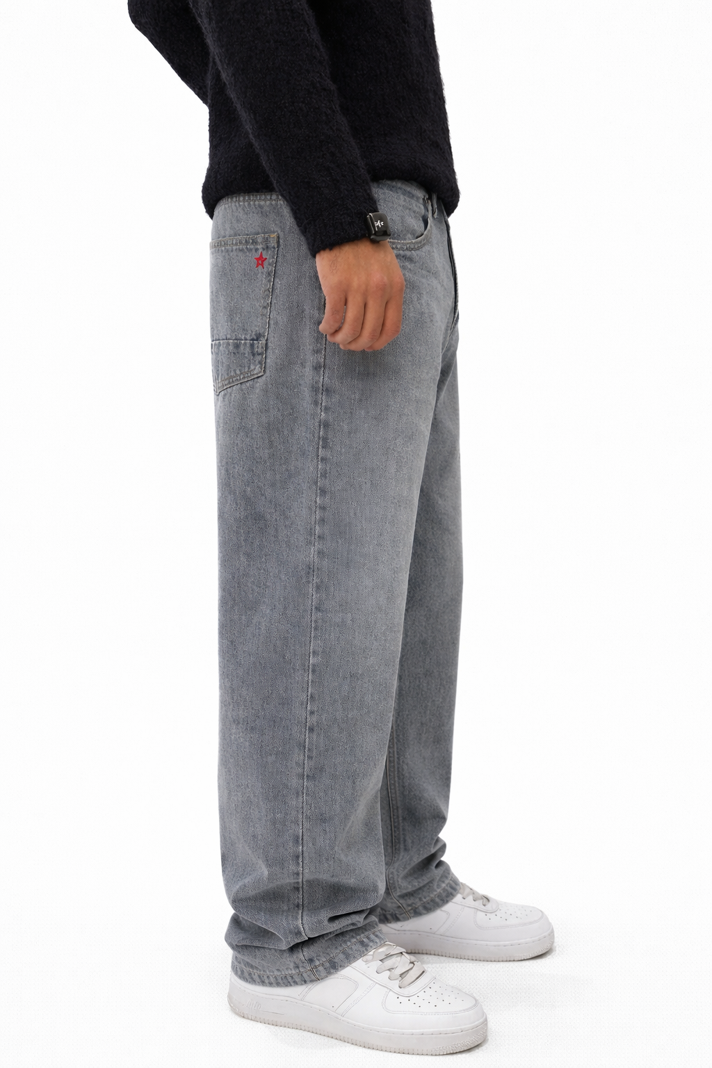 Jeans Vinicius baggy fit DISQUER Gray wash