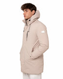 Parka tecnico con cappuccio