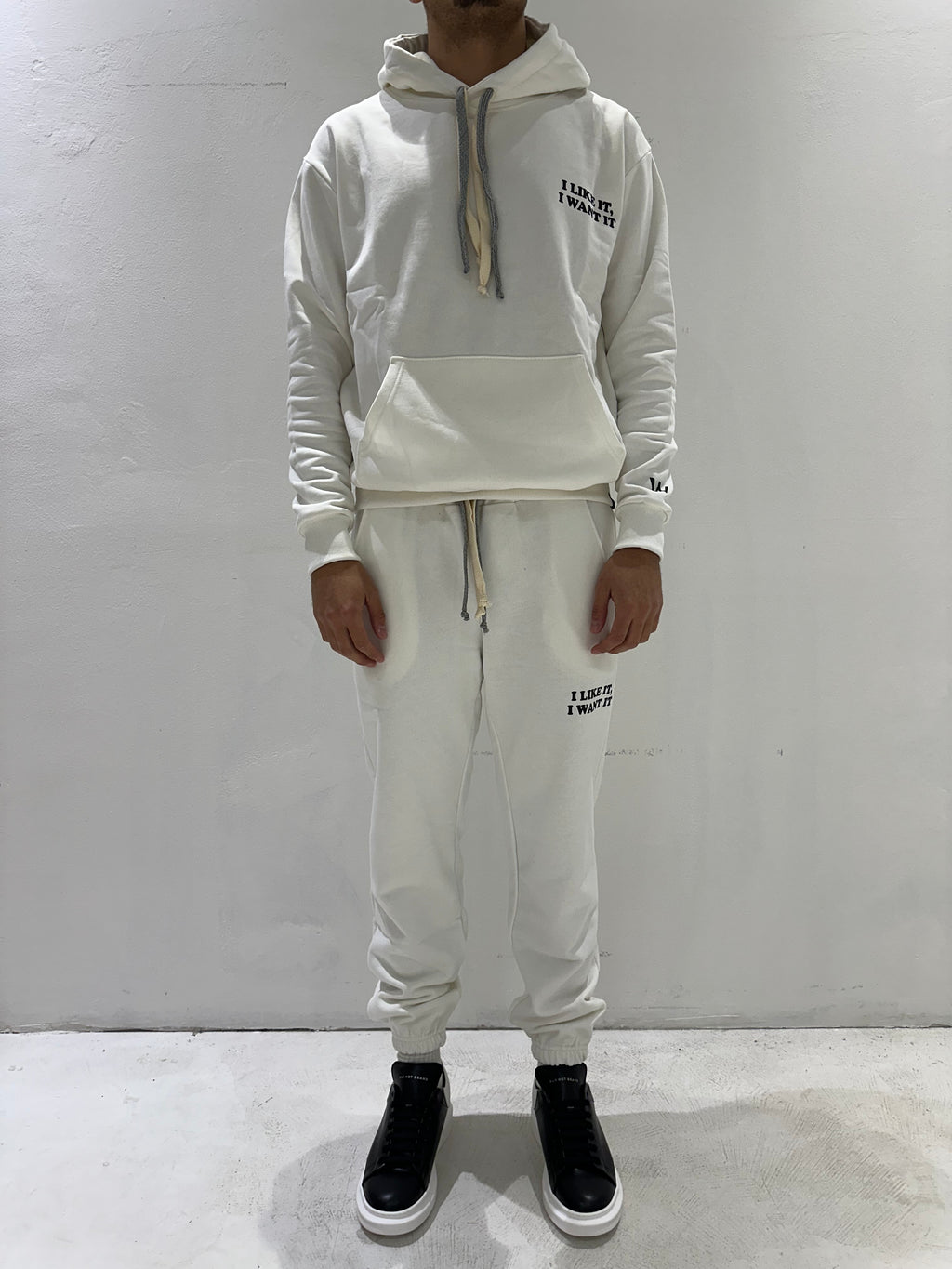 PANTALONE TUTA CON DOPPI LACCI
