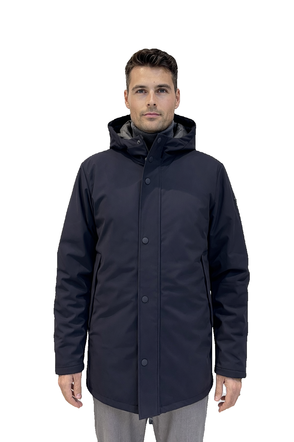 PARKA CON ZIP E BOTTONI CALAMITA