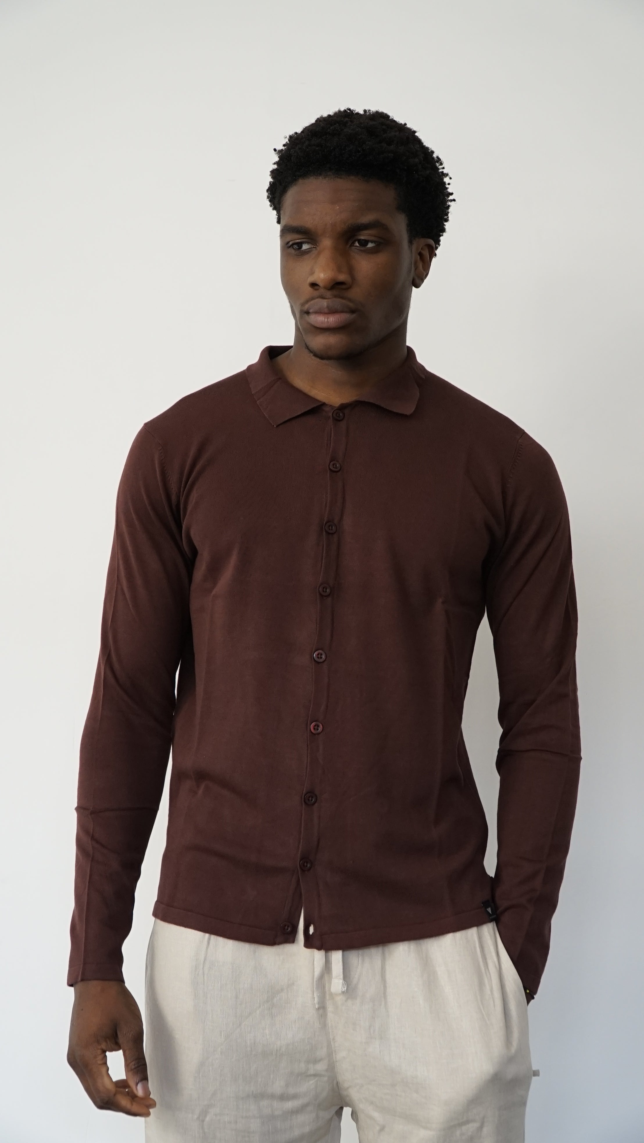POLO IN CAMICIA MANICA LUNGA