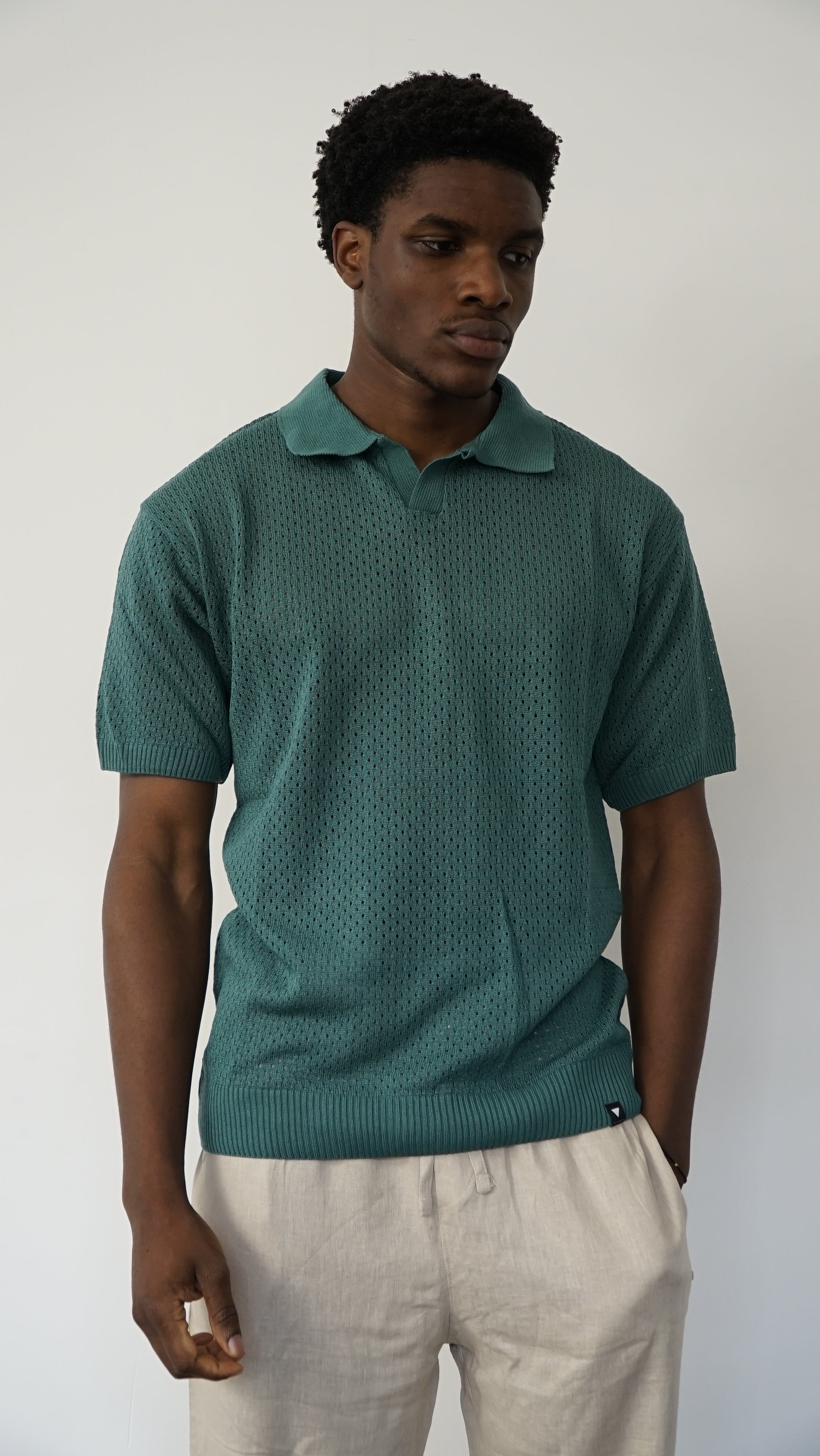 POLO COLLO BOWLING TRAFORATA