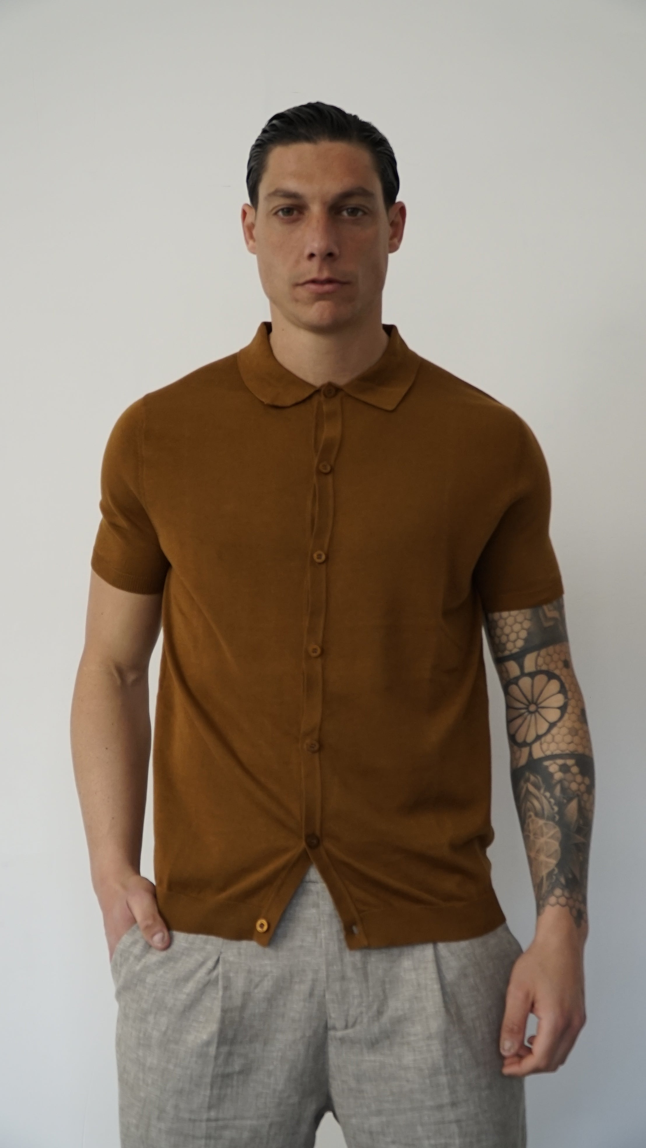 POLO CAMICIA IN COTONE