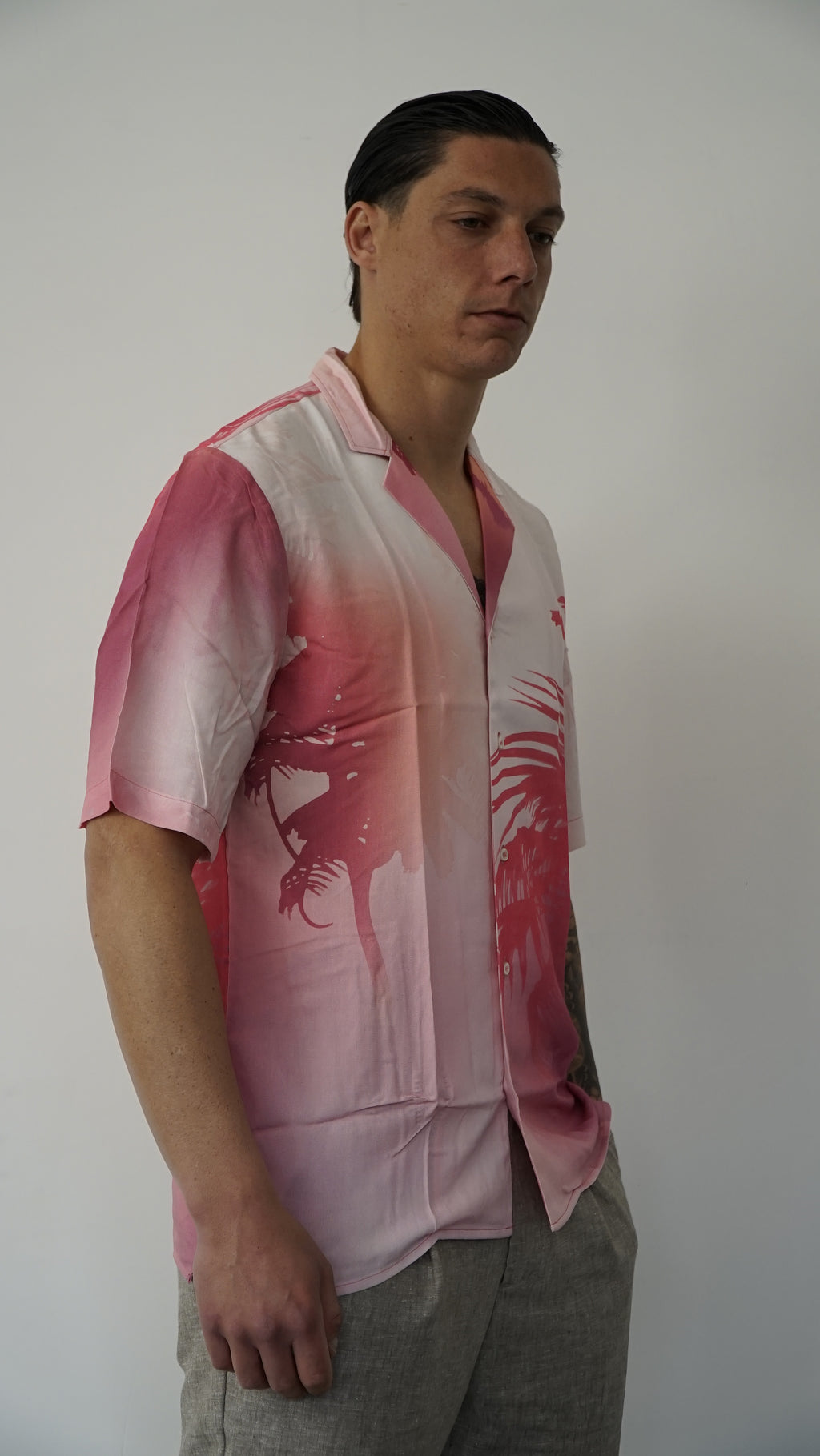 CAMICIA ORIZZONTE ROSA