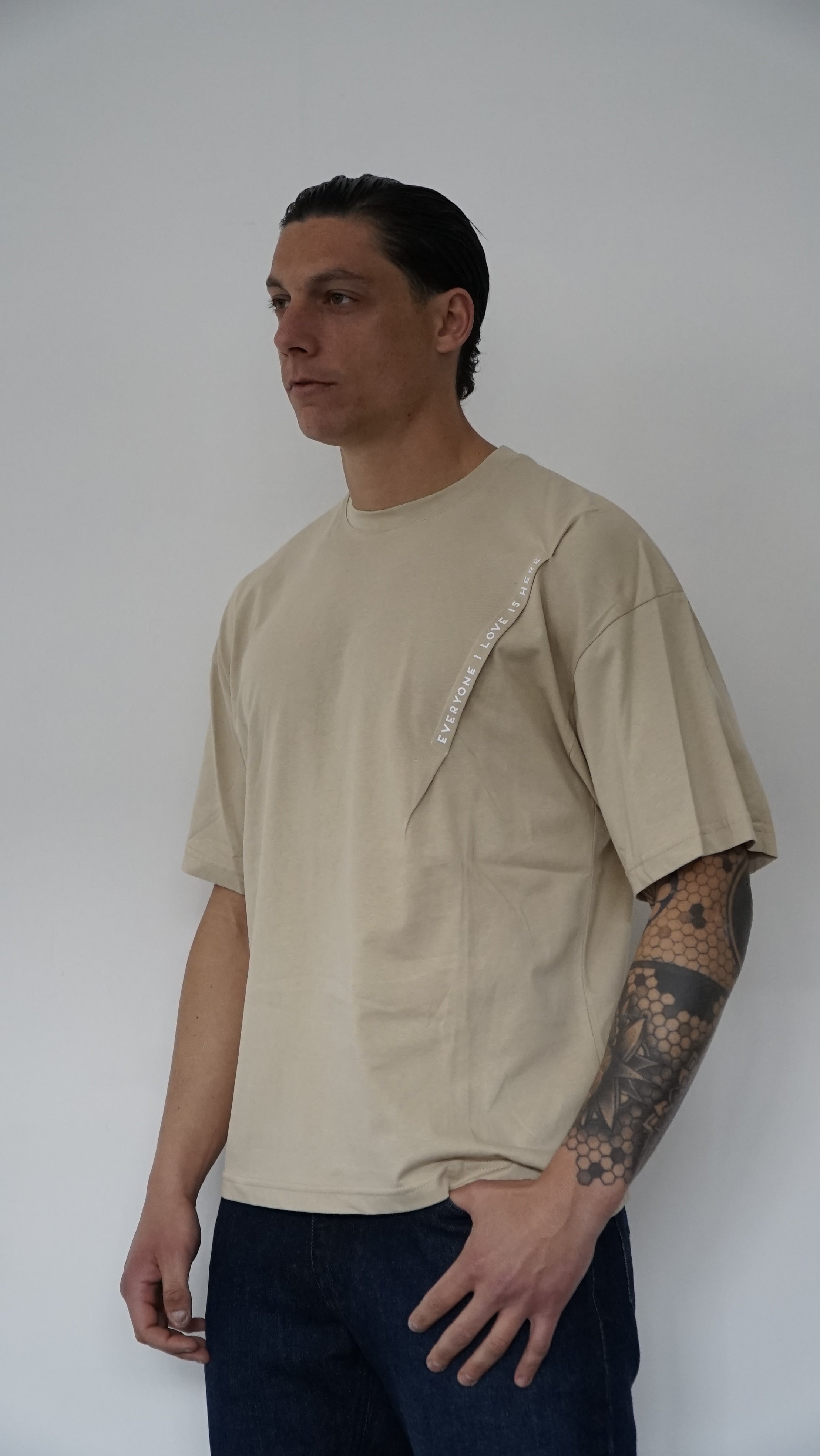 T-SHIRT SABBIA IDENTITY