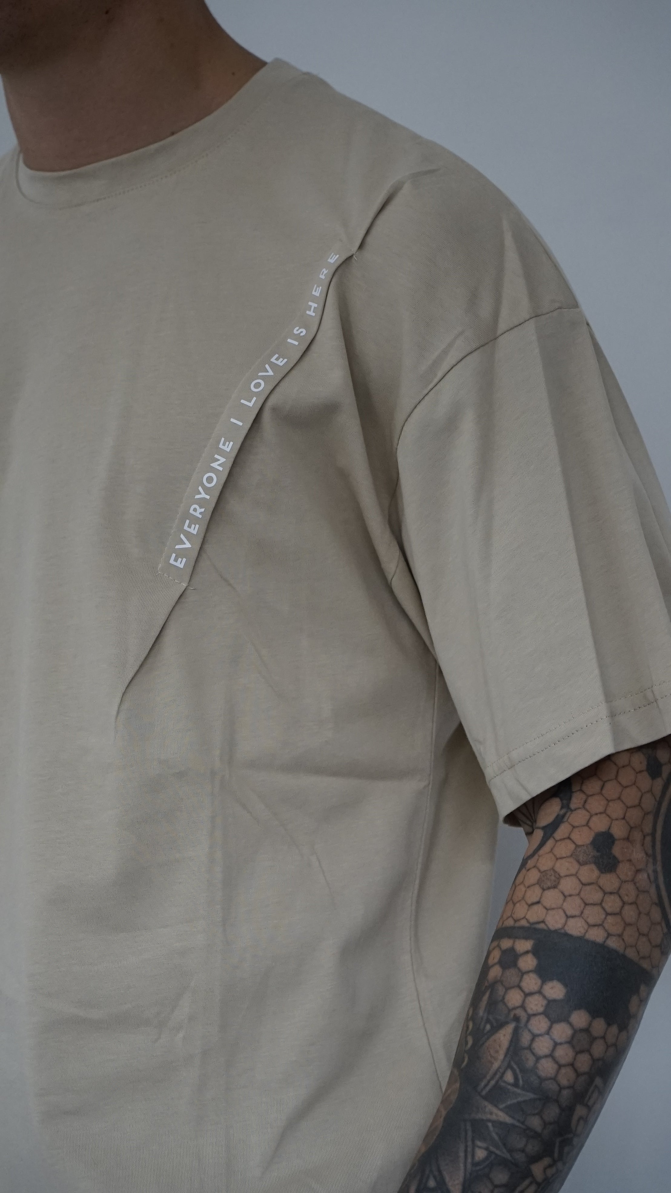 T-SHIRT SABBIA IDENTITY