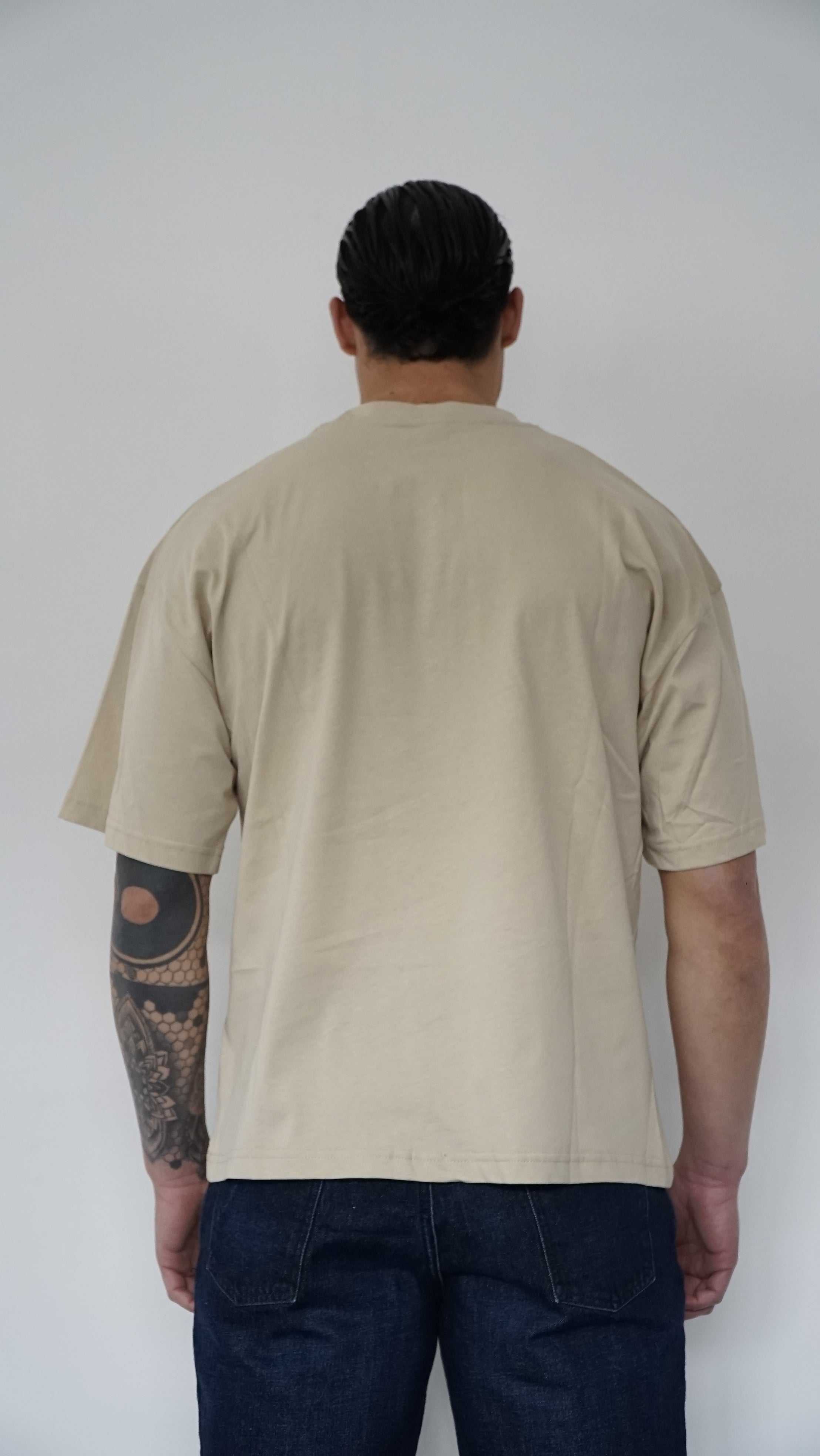 T-SHIRT SABBIA IDENTITY