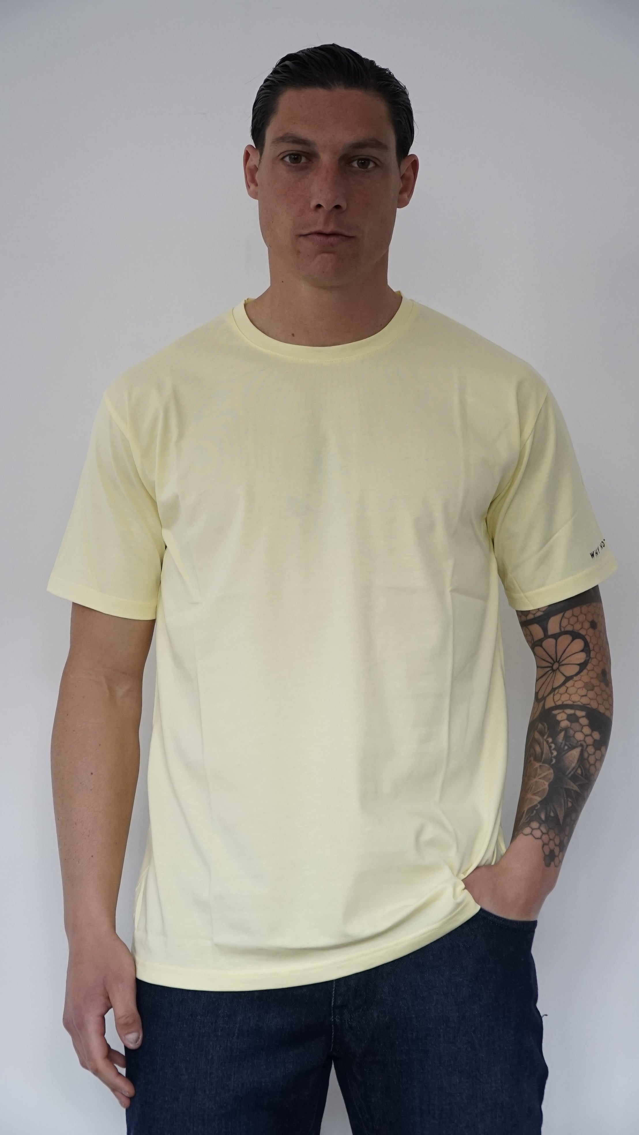 T-SHIRT CON LOGO MANICA