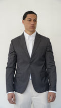 GIACCA SARTORIALE MONOPETTO - GRIGIO ANTRACITE