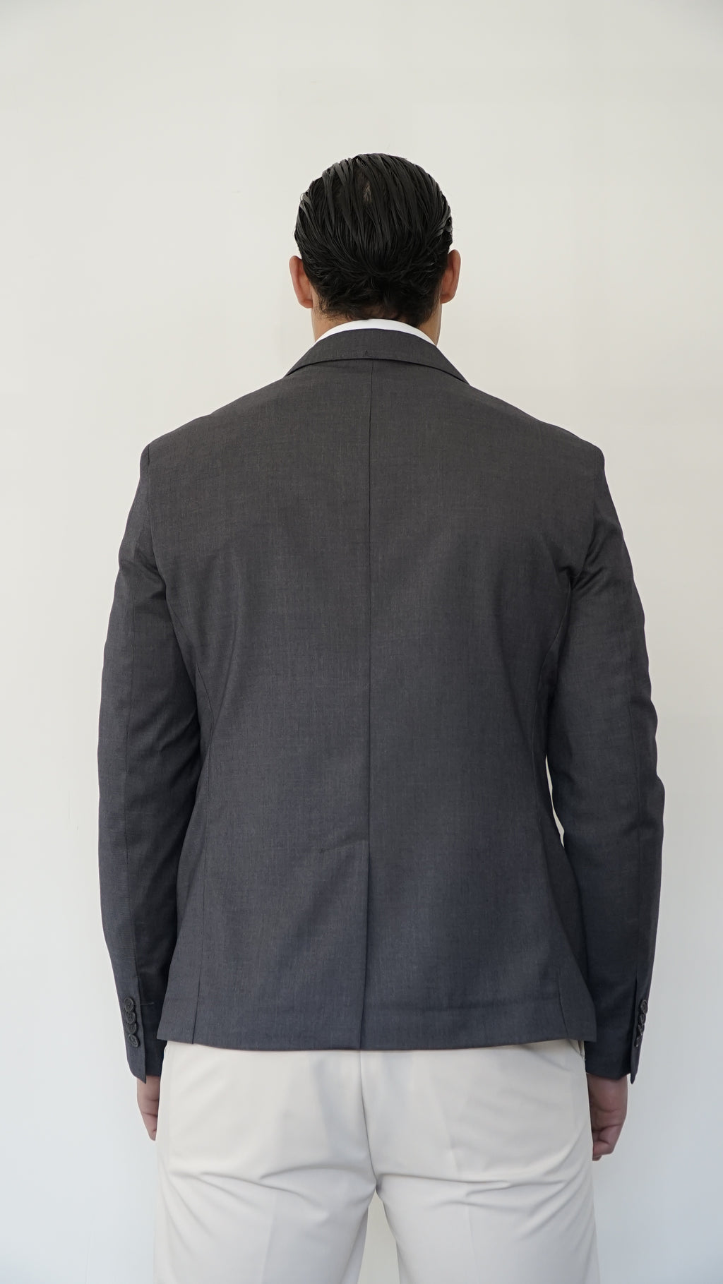 GIACCA SARTORIALE MONOPETTO - GRIGIO ANTRACITE