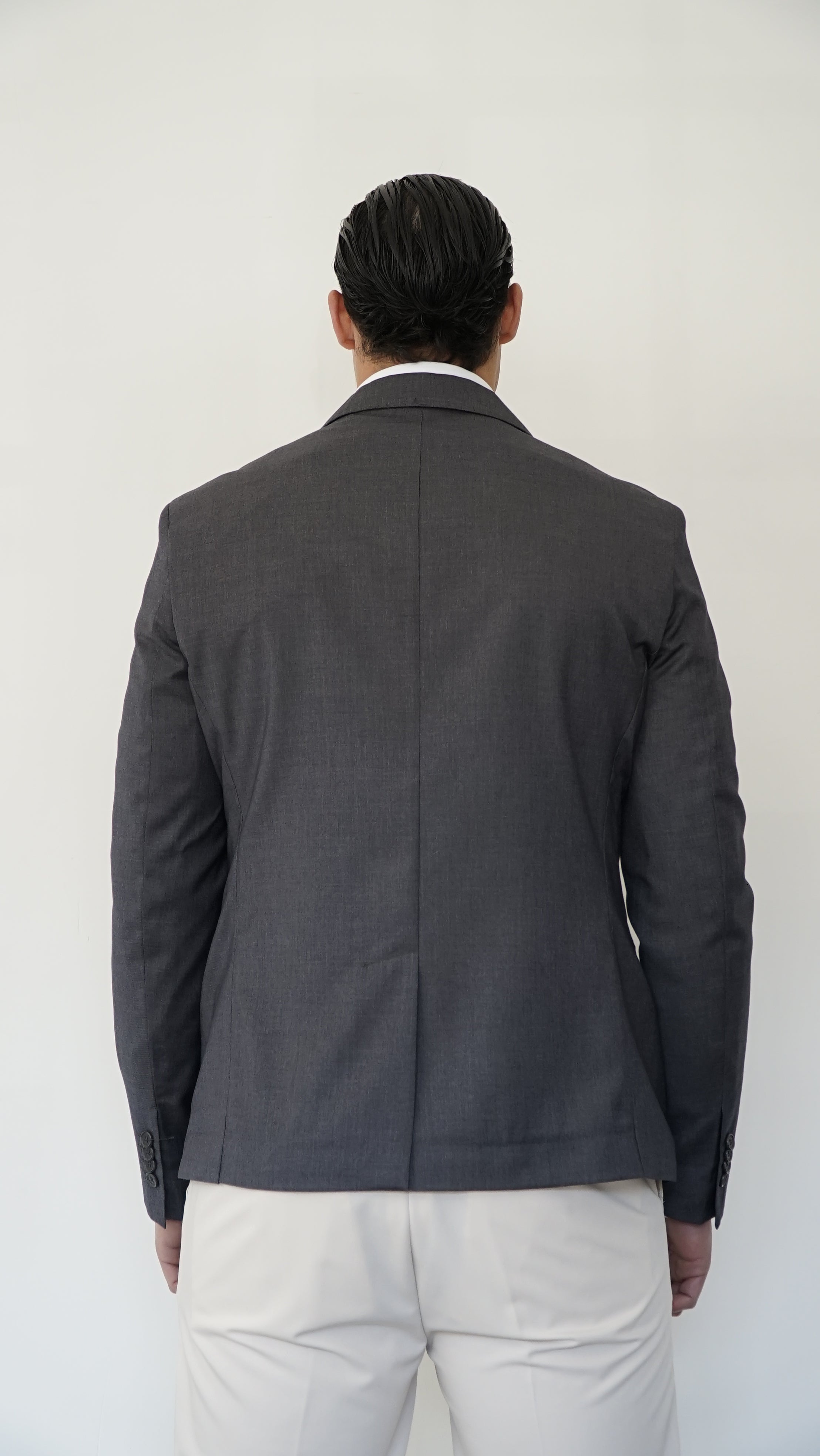 GIACCA SARTORIALE MONOPETTO - GRIGIO ANTRACITE