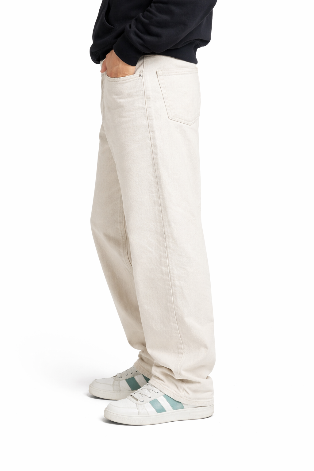 Jeans Vinicius baggy fit DISQUER beige