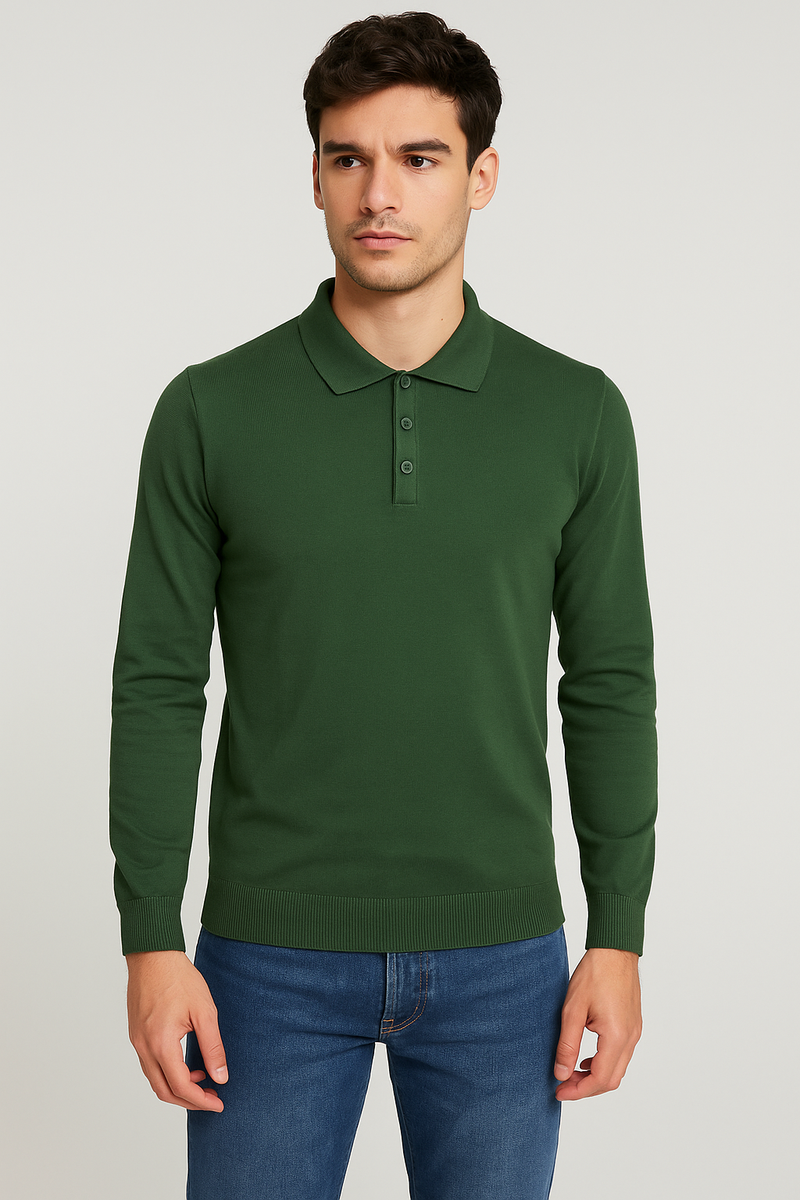 Polo manica lunga