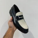 College in contrasto tessuto e colore