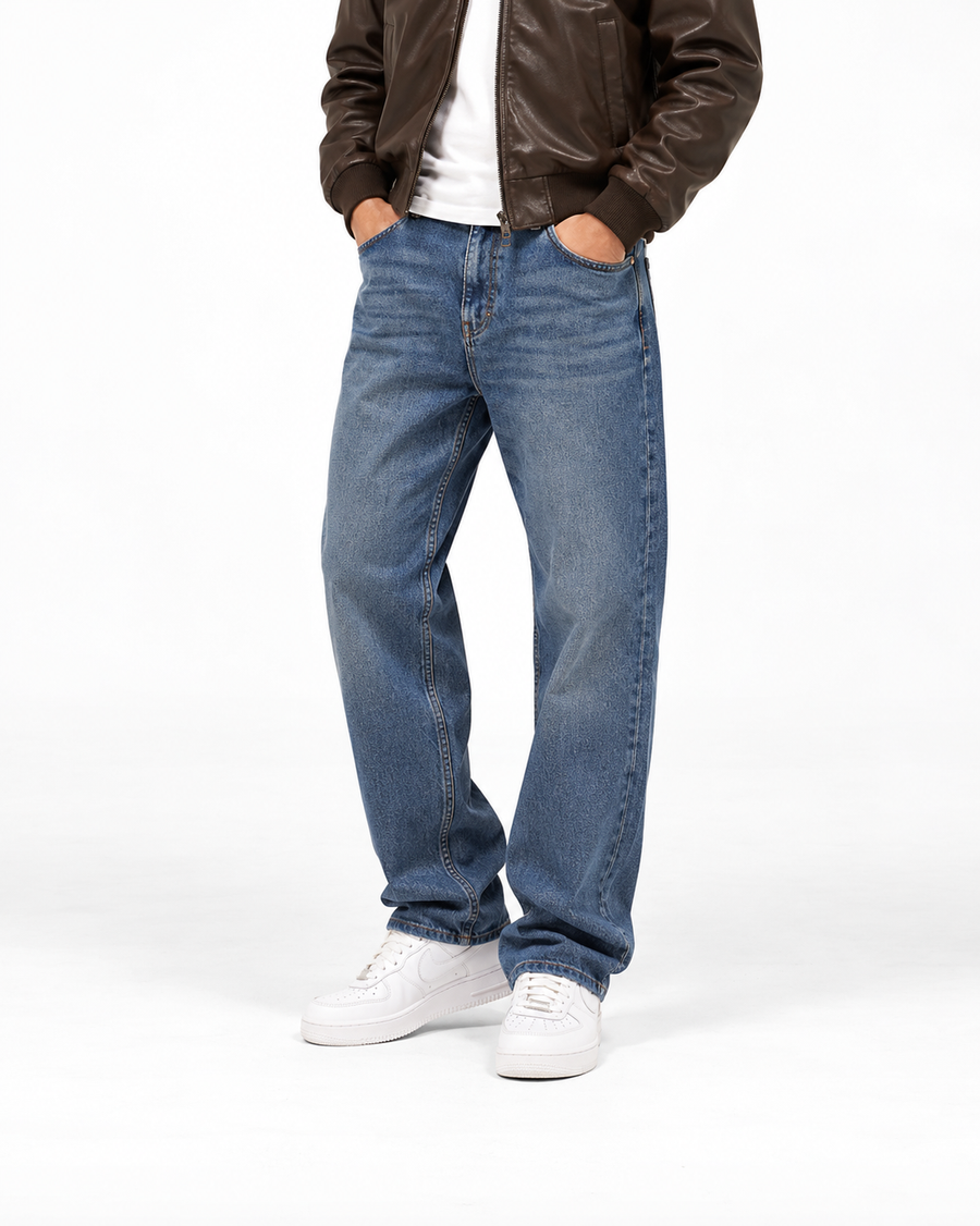 JEANS BAGGY FIT BLUE WASH