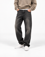 JEANS BAGGY FIT BLACK WASH VINTAGE