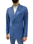 ABITO DOPPIOPETTO INDACO