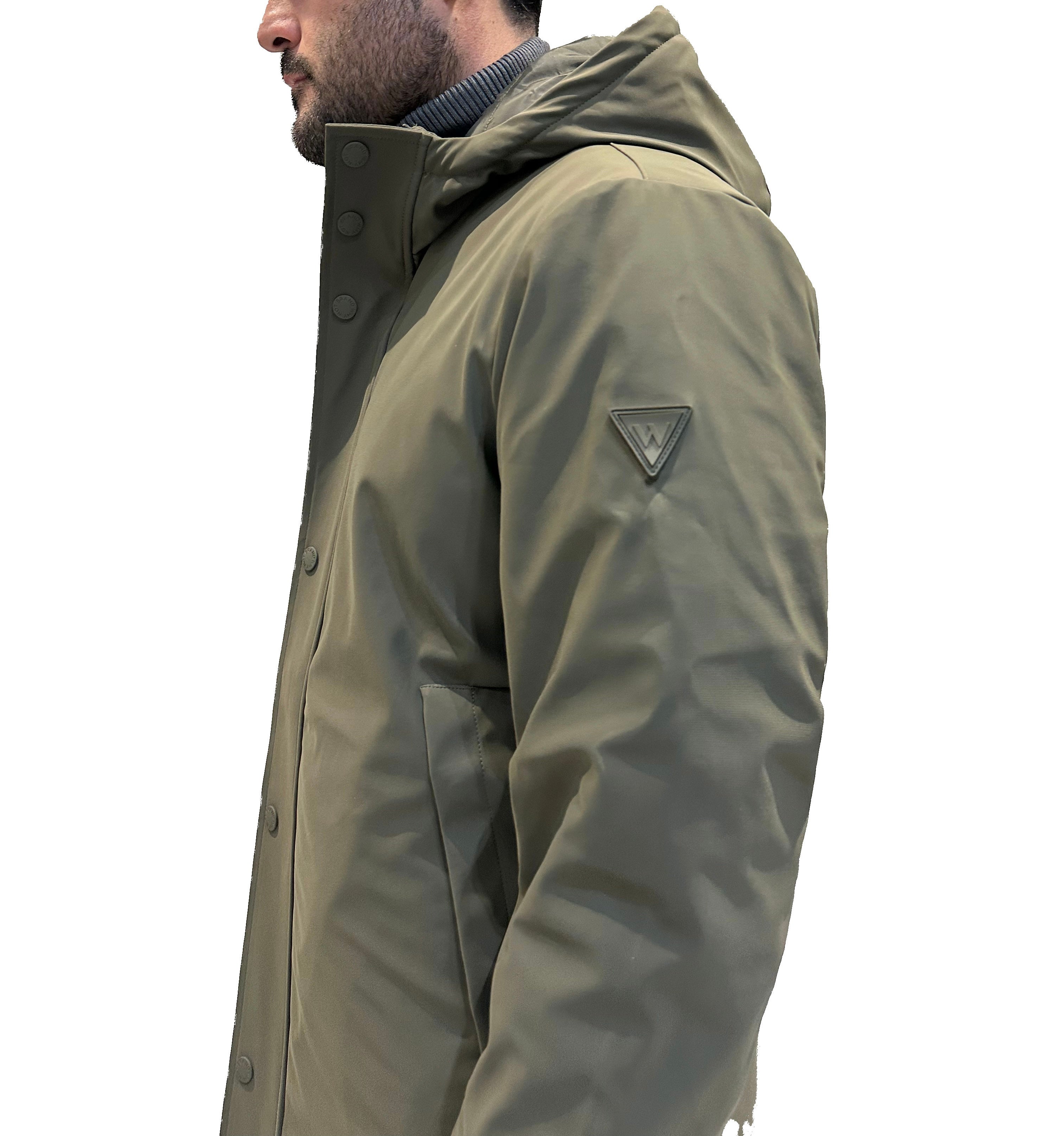 PARKA CON ZIP E BOTTONI CALAMITA