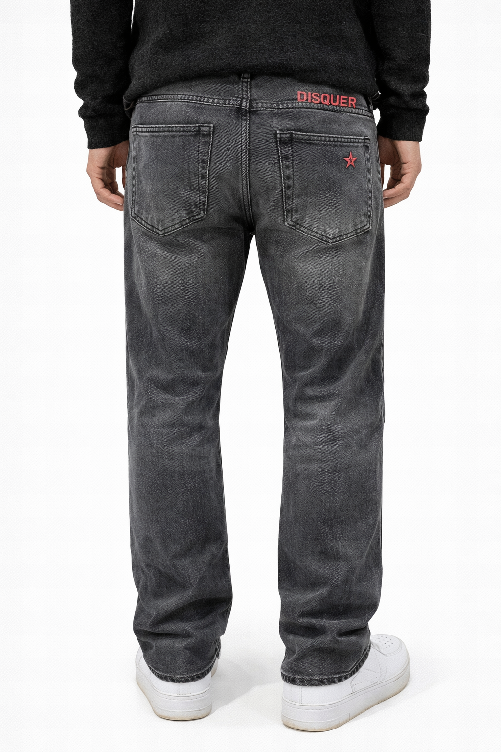 Jeans Vinicius baggy fit DISQUER grey wash