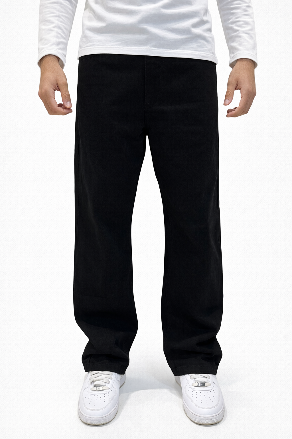 Jeans Vinicius baggy fit DISQUER black wash