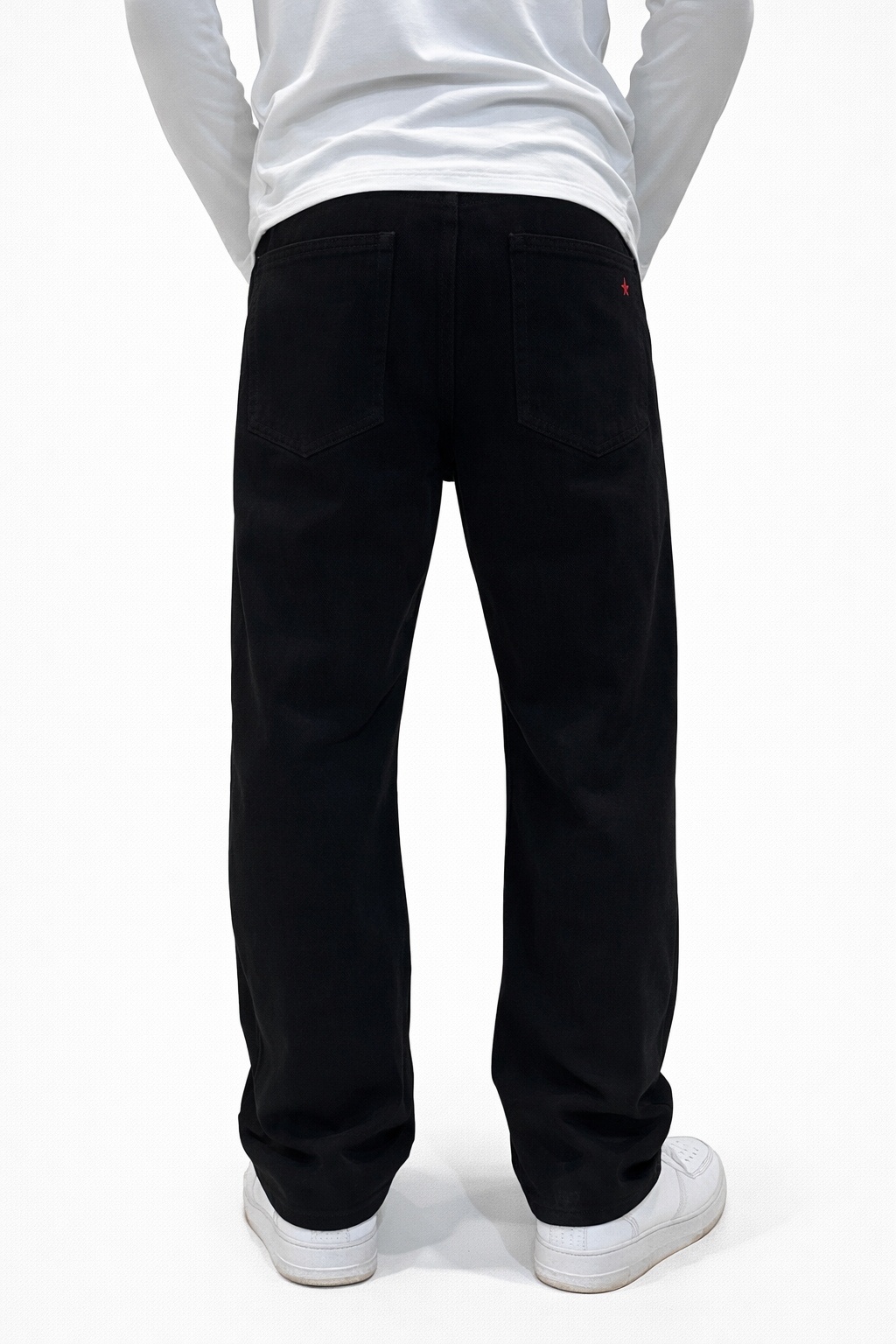 Jeans Vinicius baggy fit DISQUER black wash