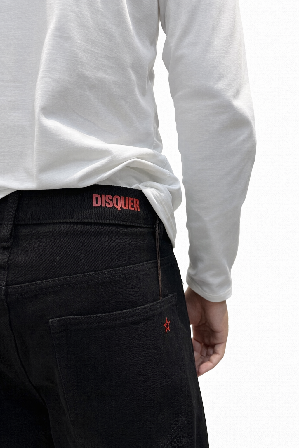 Jeans Vinicius baggy fit DISQUER black wash