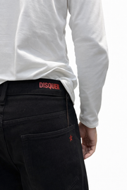 Jeans Vinicius baggy fit DISQUER black wash