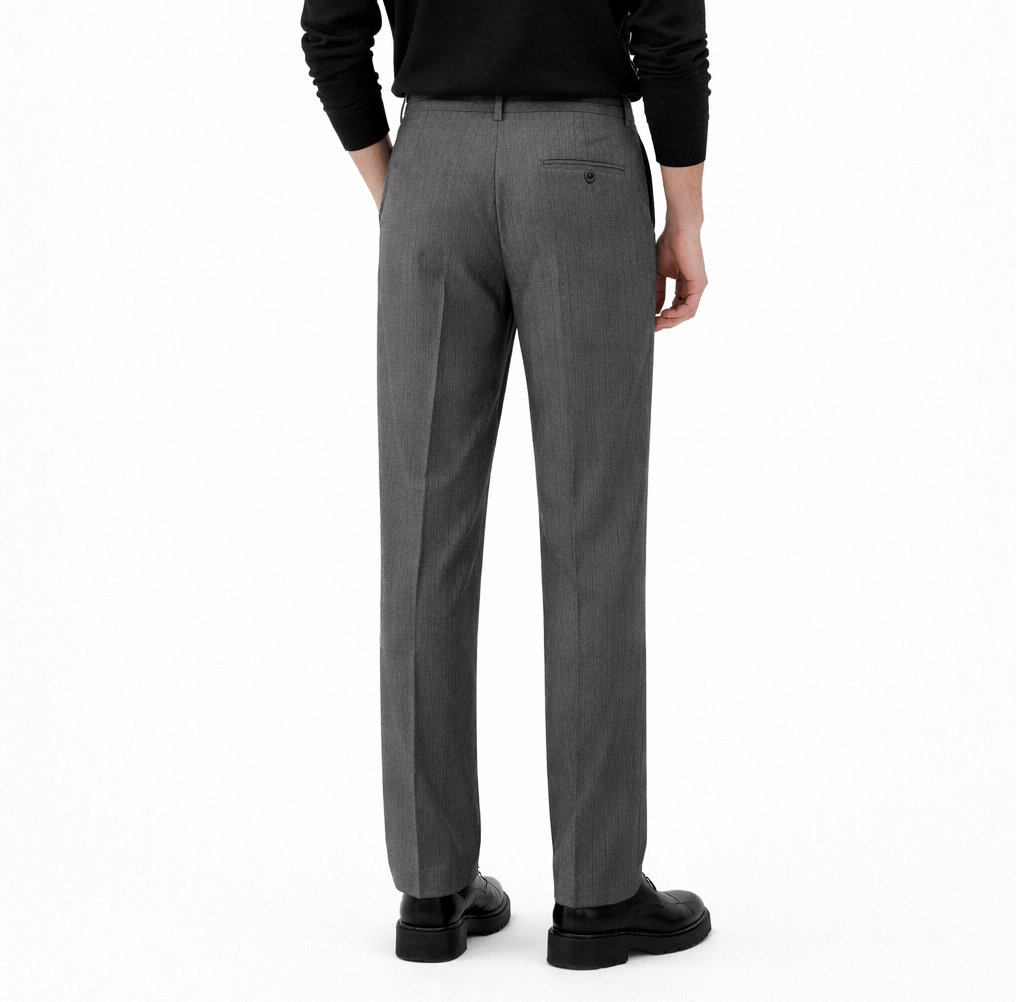 PANTALONE BECKHAM GESSATO CON ELASTICO IN VITA