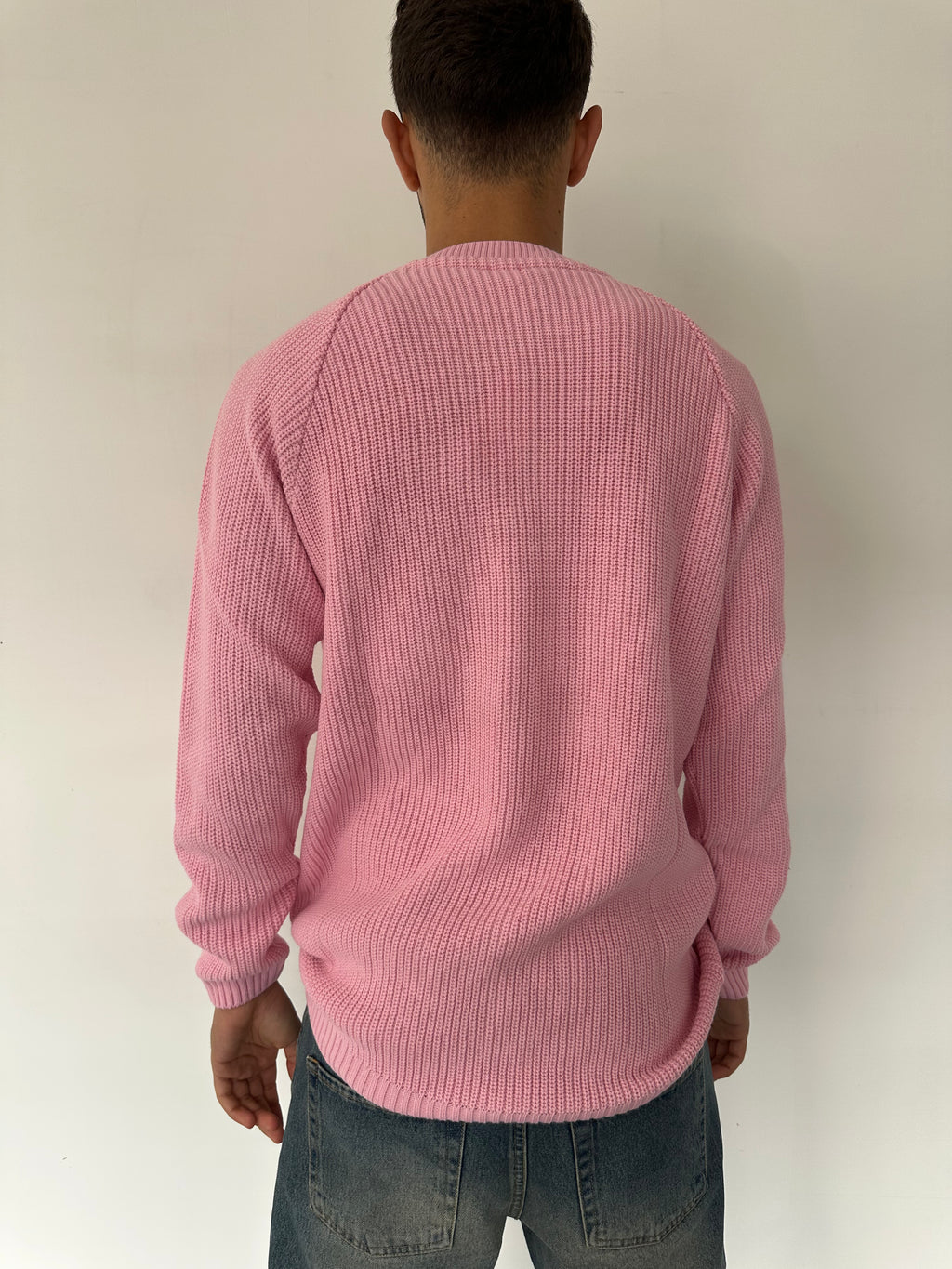 MAGLIONE GIROCOLLO CON SPACCHETTI LATERALI
