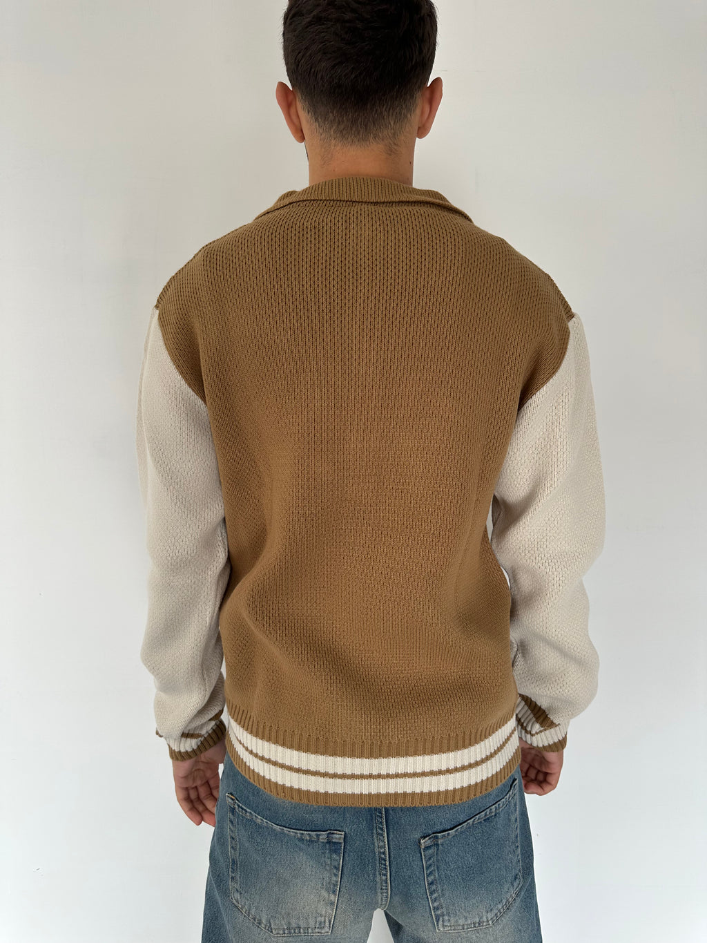 CARDIGAN CAMICIA BEIGE