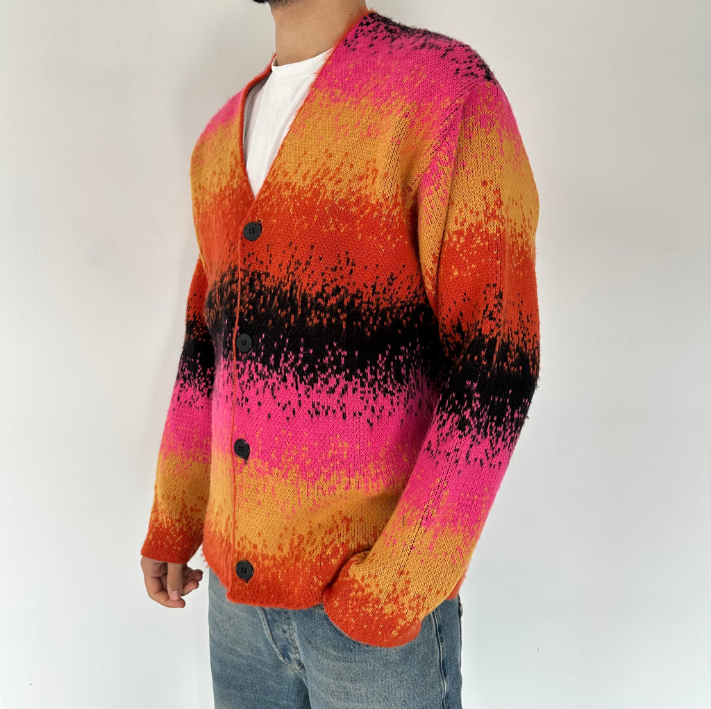 CARDIGAN FANTASIA ARANCIONE