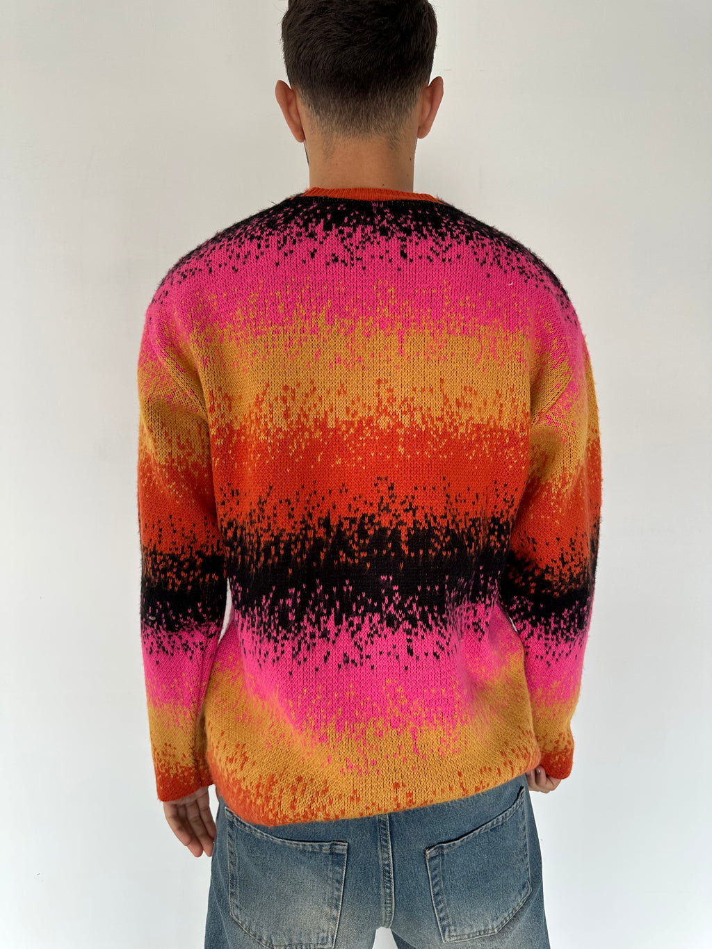 CARDIGAN FANTASIA ARANCIONE
