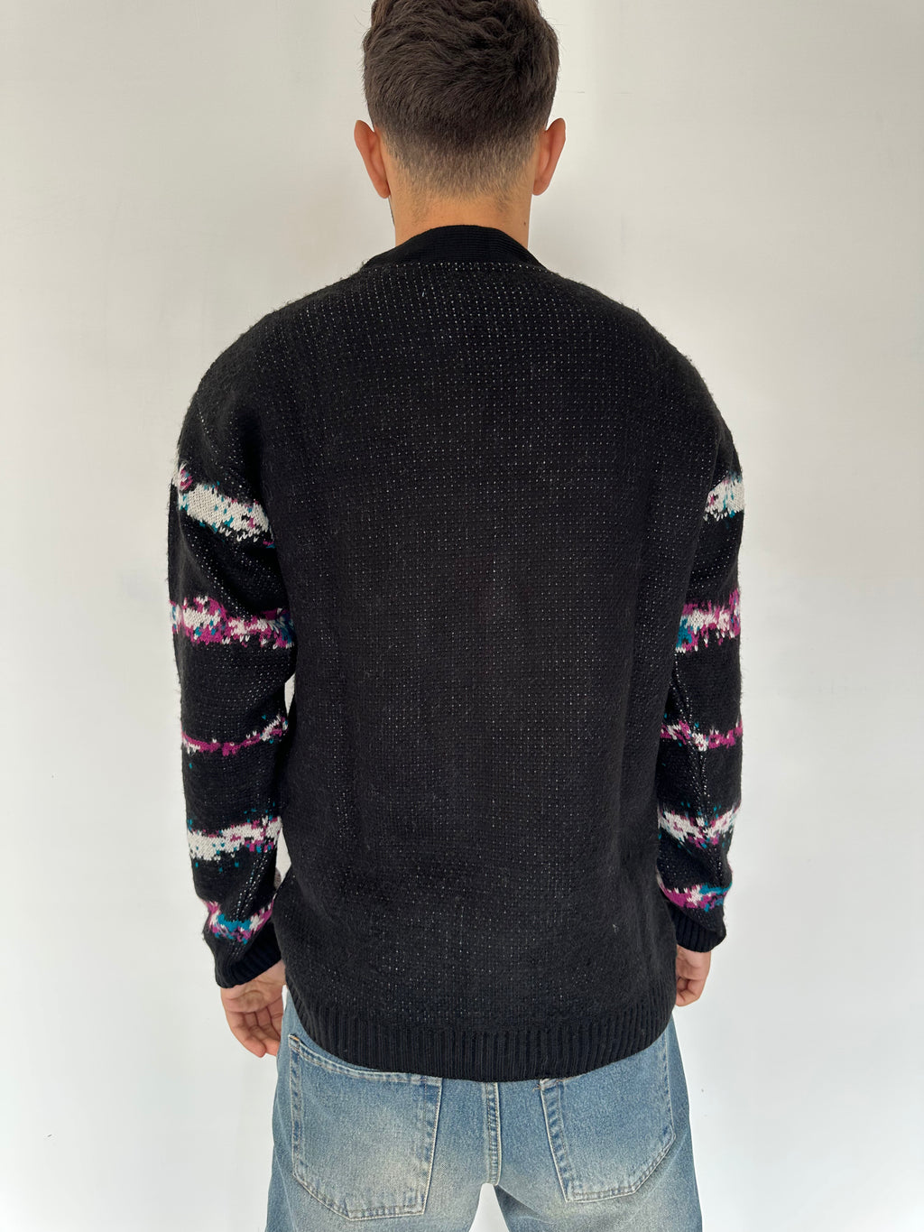 CARDIGAN FANTASIA ORIZZONTALE